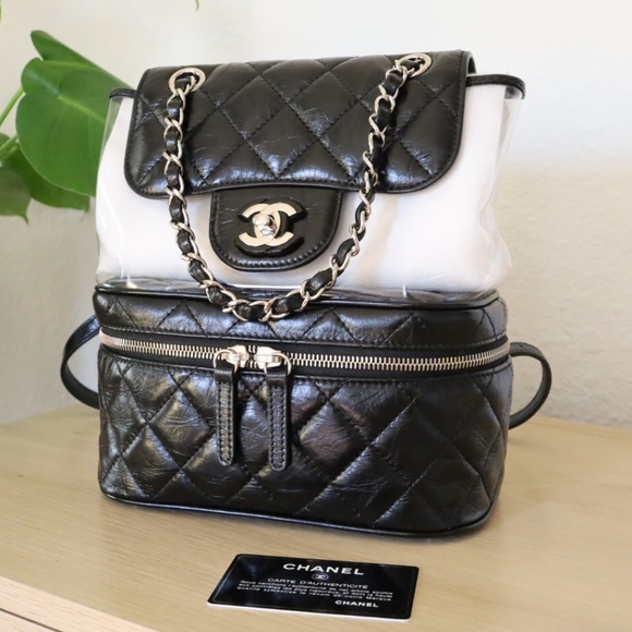 Chanel PVC Aquarium Backpack Bag main image 6